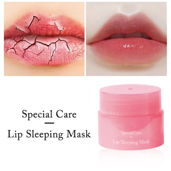 ลิปสติก-ลิปแก้ปากดำ-ลิปมาร์ก-laneige-lip-sleeping-mask-3g-ลาเนจ-มาสก์ปาก-สูตรเนียนนุ่ม-ชมพู