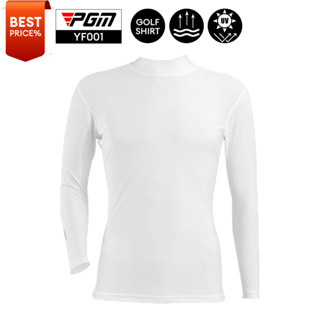 [11GOLF] เสื้อกอล์ฟแขนยาว ผู้หญิง PGM YF001 เสื้อกอล์ฟ สวมใส่สบาย แห้งง่าย