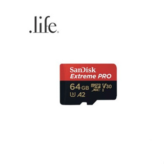 SANDISK เมมโมรี่การ์ด SanDisk Extreme Pro microSDHC 64GB U3 by dotlife