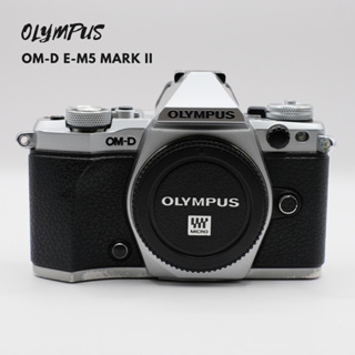 OLYMPUS OM-D E-M5 MARK II สีเงิน มือสอง อุปกรณ์ครบกล่อง