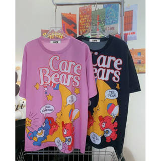 เสื้อยืด Care bear สายสกรีนเจ้าหมี สุดฮอต งานผ้าฝ้าย อก 42"