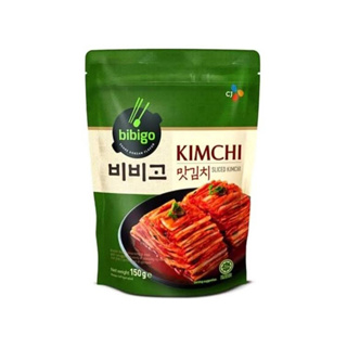 bibigo กิมจิผักกาดขาว 150-500 กรัม ต้นตำรับเกาหลีแท้ Korean Sliced Cabbage Kimchi