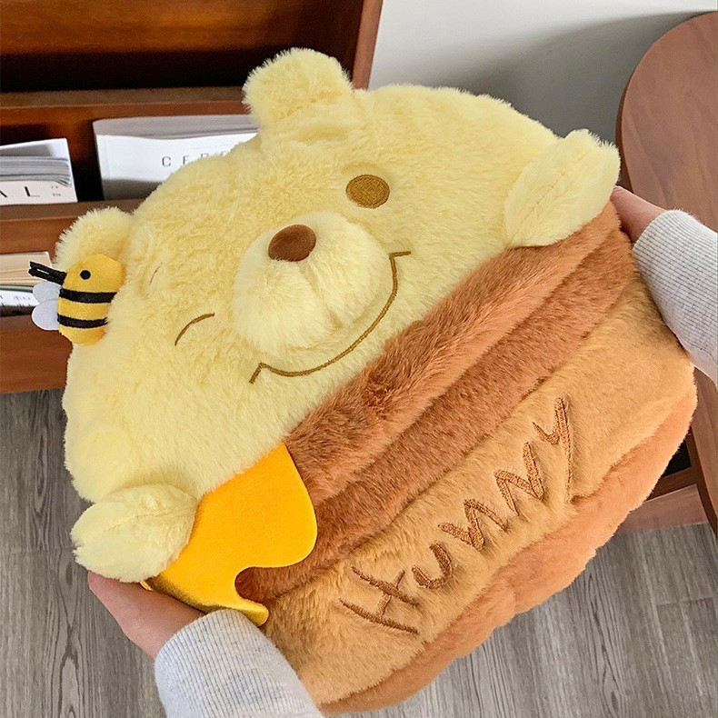 ส่งจากไทย-หมอนผ้าห่ม-ตุ๊กตา-หมีพูห์-โถน้ำผึ้ง-winnie-the-pooh-ตุ๊กตาผ้าห่ม-ผ้าคลุม-ตุ๊กตาน่ารัก-พร็อบแต่งห้อง-ของขวัญ