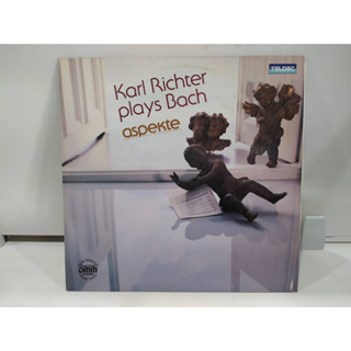 1LP Vinyl Records แผ่นเสียงไวนิล Karl Richter plays Bach aspekte   (J16D84)