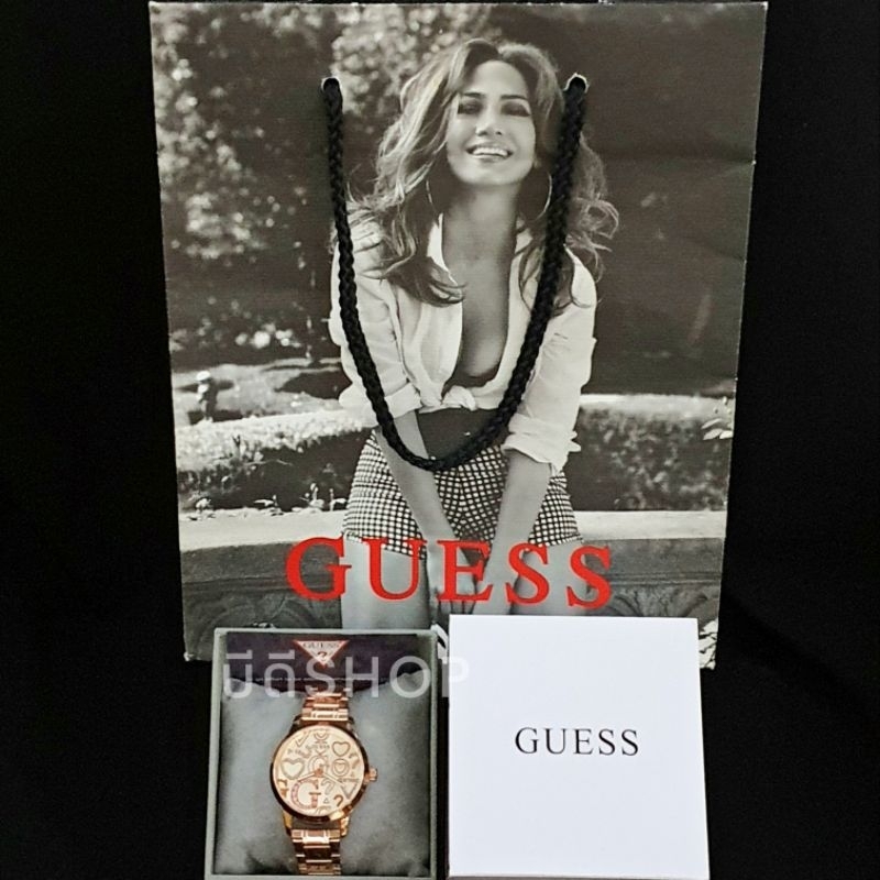 นาฬิกา-guesss-womens-watch-อุปกรณ์ครบเซ็ท