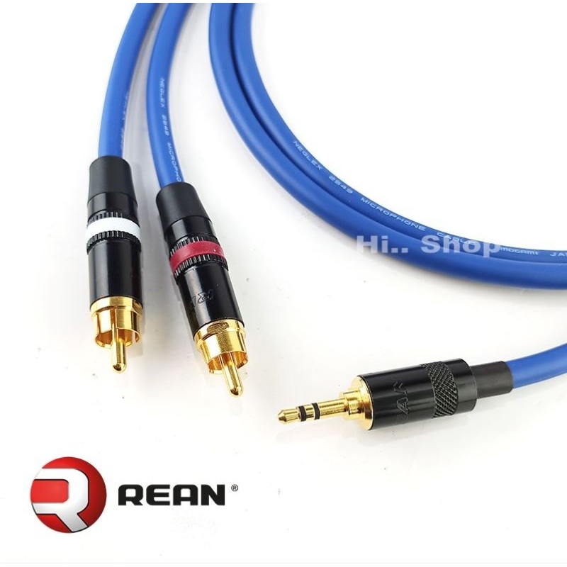 mogami-2549-สาย-y-trs3-5-to-rcax2-neutrik-rean-trs-rca