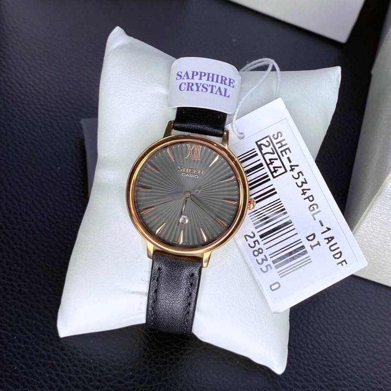 ลดถึงสิ้นเดือนนี้-casio-sheen-she-4534pgl-1a-ของแท้-100-พร้อมส่ง