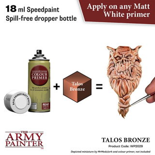 🔥มีของพร้อมส่ง🔥 Army Painter Speedpaint 2.0 Talos Bronze 18ml AP-WP2029 สีทาโมเดล สีอะคริลิคสูตรน้ำ Water Based Acrylic