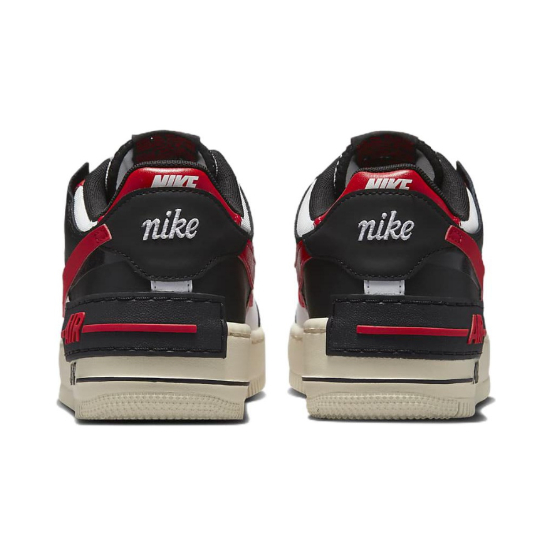 nike-air-force-1-low-shadow-black-and-red-ของแท้100