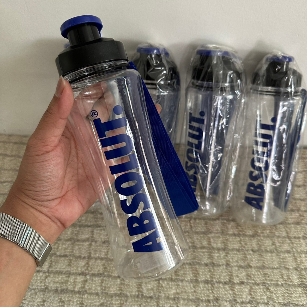 พร้อมส่ง-กระบอกน้ำแอ็ปโซลูป-absolut-กระบอกน้ำพรีเมียม-สินค้าพรีเมียม-สามารถใช้พกพาเวลาออกกำลังกายมีเชือกคล้อง