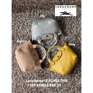 Longchamp LE PLIAGE CUIR TOP HANDLE BAG XS