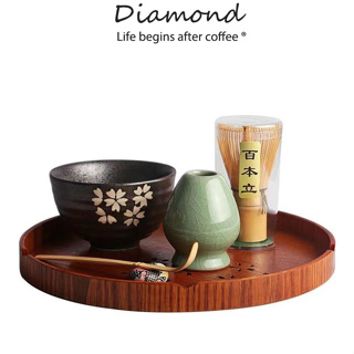 ❤ Diamond Coffee แปรงชงชา ไม้ไผ่ สำหรัยชงชาเขียวมัทฉะ เขียวมัทฉะ ช้อนมัทฉะ สไตล์ญี่ปุ่น ผลิตภัณฑ์ไม้ไผ่