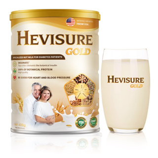 ภาพหน้าปกสินค้า✅(ส่งฟรี) Hevisure Gold นมธัญพืชสำหรับผู้ป่วยโรคเบาหวาน👍 400G ที่เกี่ยวข้อง