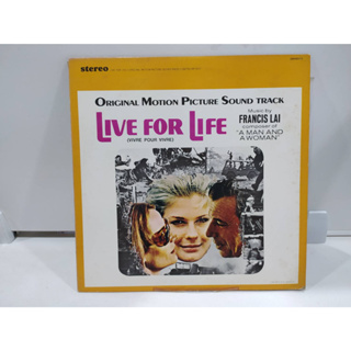 1LP Vinyl Records แผ่นเสียงไวนิล  ORIGINAL MOTION PICTURE SOUND TRACK LIVE FOR LIFE  (J18A72)