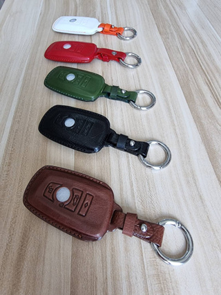เคสกุญแจหนัง BMW ทรงเก่า พร้อมห่วง หรือกุญแจที่ทรงเดียวกัน Car Key Case leather
