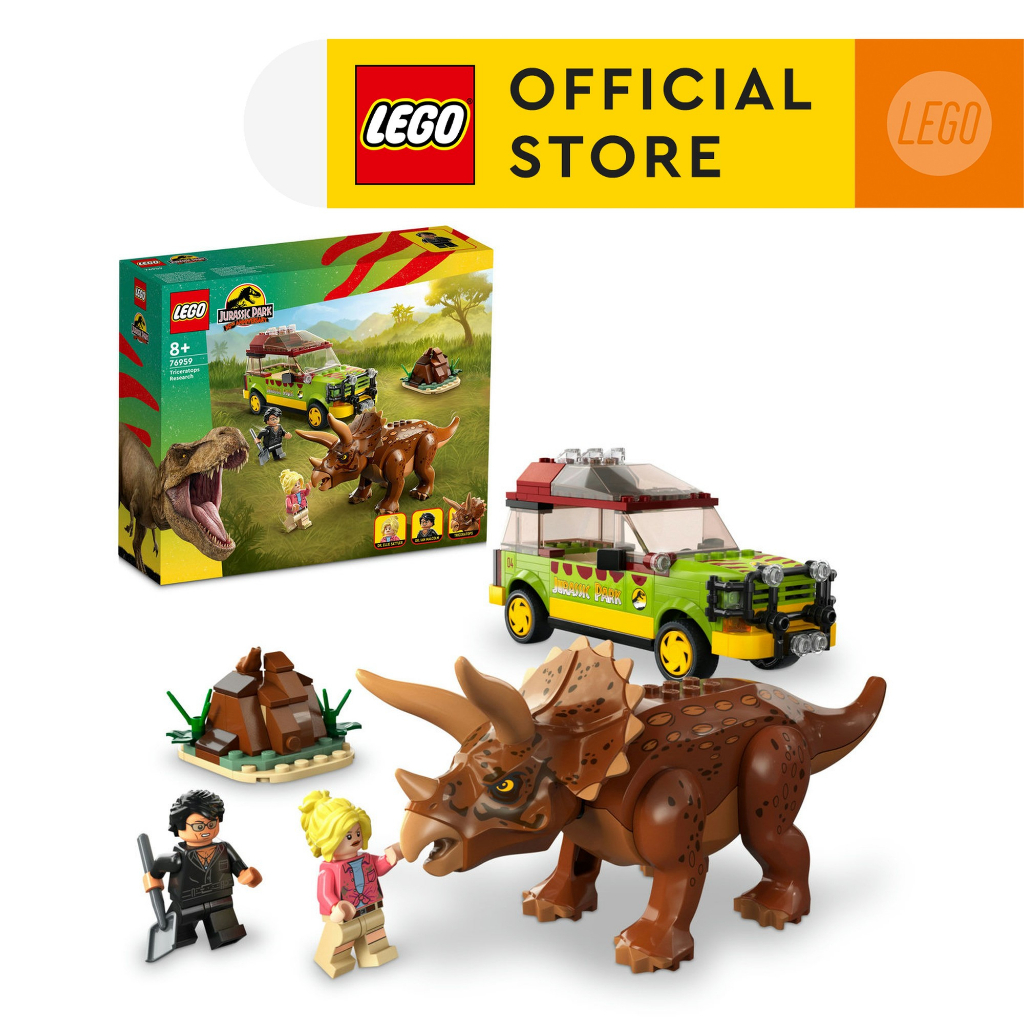 Lego jurassic world triceratops hot sale set