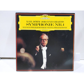 1LP Vinyl Records แผ่นเสียงไวนิล  KARL BÖHM JOHANNES BRAHMS SYMPHONIE NR.4   (J18A239)