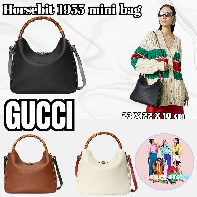 กุชชี่-กระเป๋าสะพายขนาดกลาง-gucci-diana-series-กระเป๋าสะพายข้าง-กระเป๋าสะพายข้างเดียว-รุ่นล่าสุด