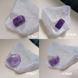 Charoite | ชารอยด์ 💜 หินขัดมัน สีม่วง หินธรรมชาติ หินสะสม เหมาะทำจี้