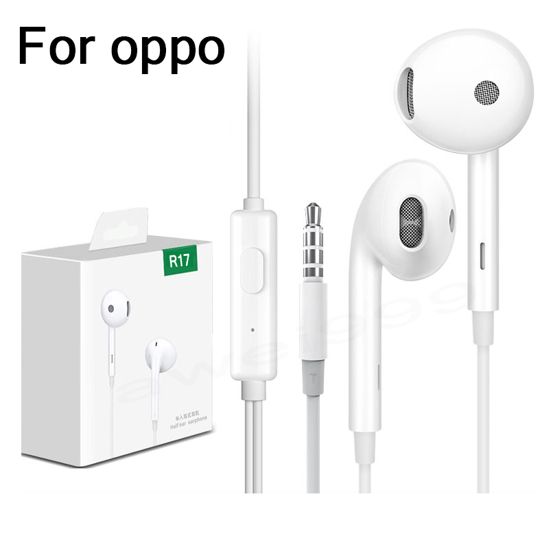 หูฟัง oppo reno r17 r11 MH 135 คุณภาพสูง เสียงดี (รับประกัน 1 ปี)ใส่ได้ ...