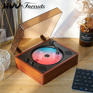 สินค้า ⚡️พร้อมส่ง⚡️ Fornuts CD Player เครื่องเล่นซีดี เครื่องเล่น cd แผ่นเรโทร แผ่นฟังไข้ อัลบั้ม เครื่องเล่นบลูทูธ ของขวัญ