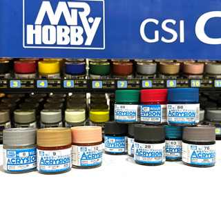 Mr.HOBBY ACRYSION Metal  สีอะคริลิคสูตรน้ำ กลุ่มสีโลหะ