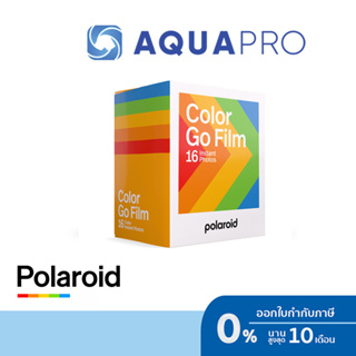 Polaroid Go Color Film Double Pack Instant Film 16 รูป ฟิล์มสี Polaroid Go กรอบขาว