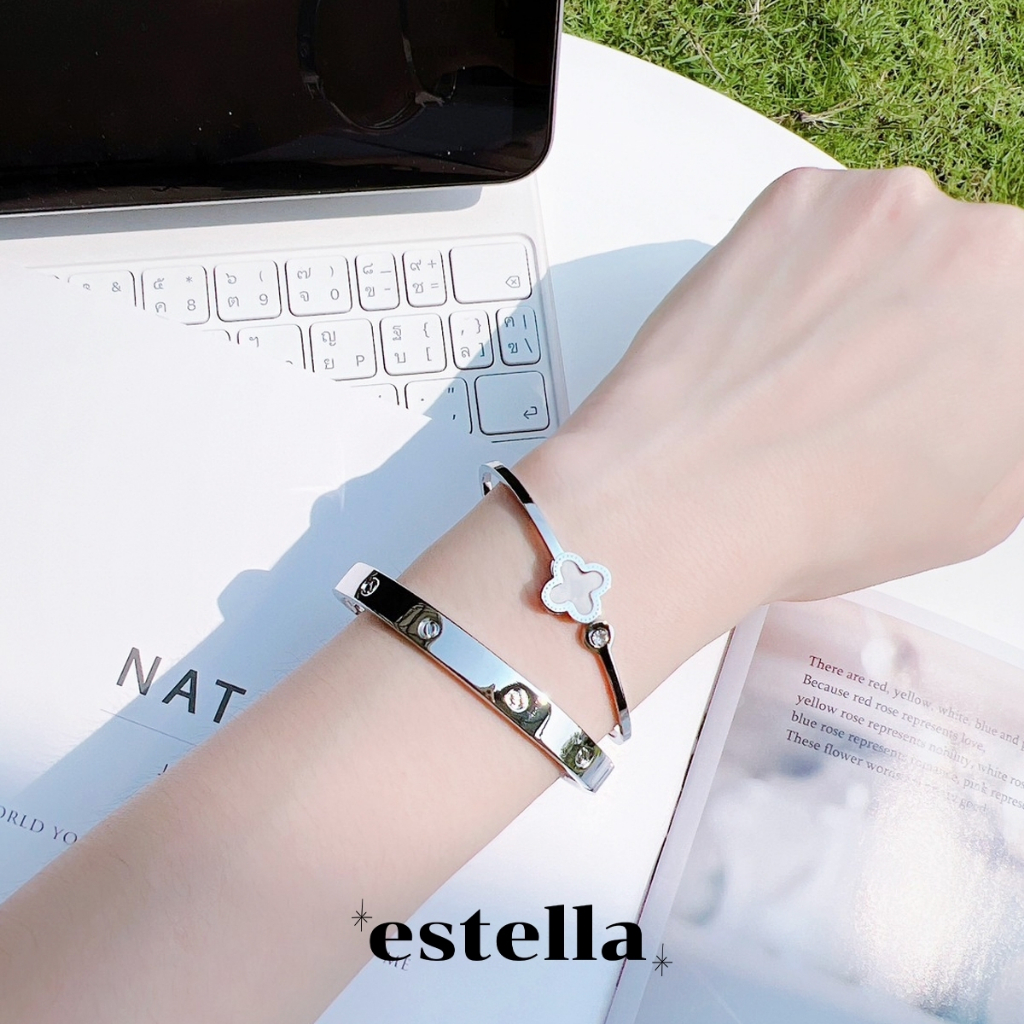 estella-กำไลข้อมือ-รุ่น-aurora-กำไล-กำไลข้อมือแฟชั่น-ผู้หญิง-เครื่องประดับแฟชั่น-กำไลคู่รัก