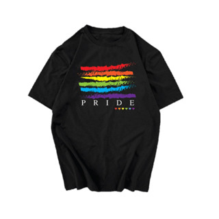 เสื้อสกรีนลาย ️‍ PRIDE LGBT เสื้อยืดคอกลม พร้อมส่ง