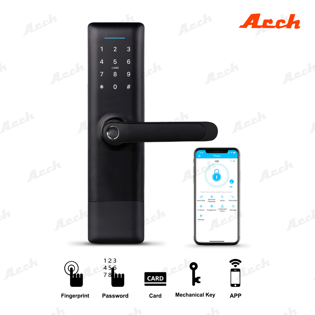 digital-lock-arch-di4406-กุญแจระบบ-digital-lock-smart-lock-กุญแจไฟฟ้า-electronic-lock