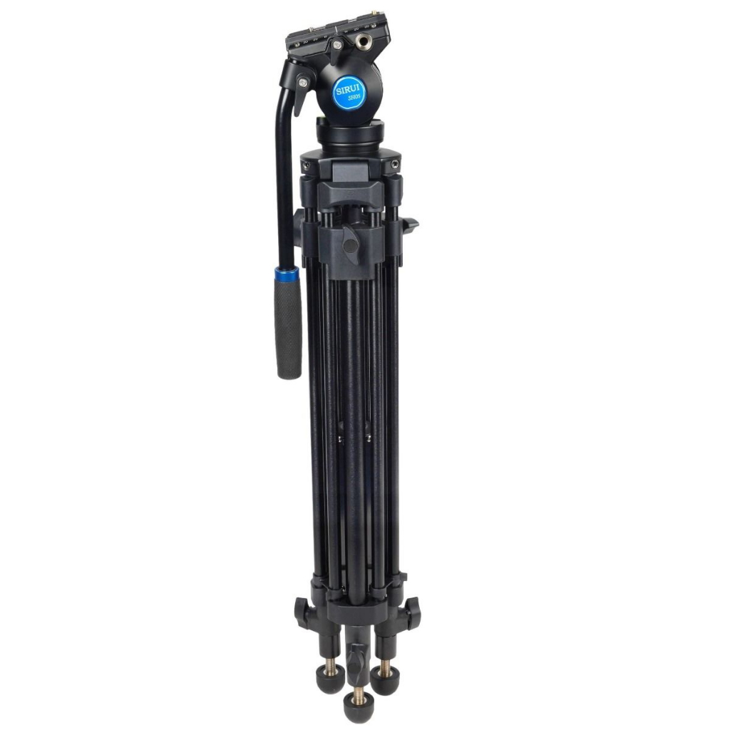 ชุดขาตั้งกล้องวิดีโอ-sirui-sh05-หัววิดีโอระบบน้ำมันพร้อมขาตั้ง-และกระเป๋า-น้ำหนัก-3kg-รับน้ำหนัก-6kg