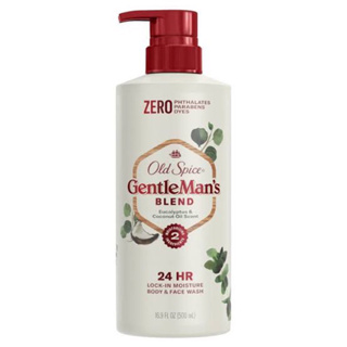 Old Spice GentleMens Blend Body Wash, Lavender &amp; Mint Scent 500ml.