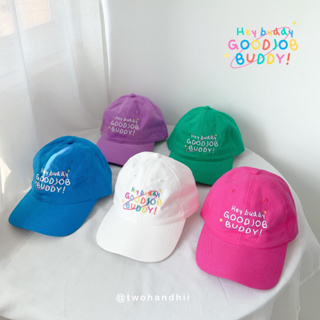 สินค้า ลด 15% โค้ด L215PH🌈TWOHANDHII GOODJOB BUDDY CAP 10 สี