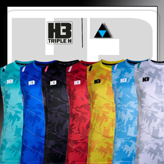 เสื้อกีฬาแขนกุด Training 2 เสื้อกีฬาเอชทรี H3 SPORT รหัส SH-TR2 ของแท้ 100%