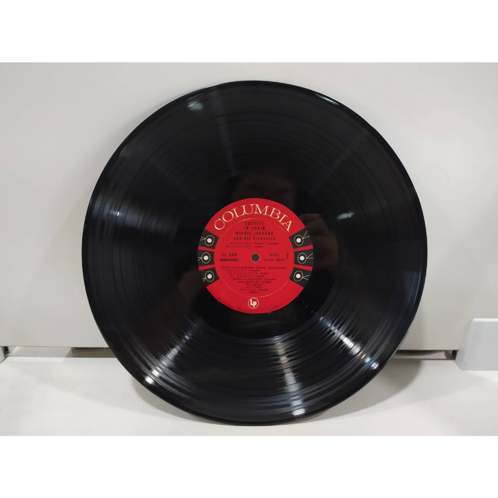 1lp-vinyl-records-แผ่นเสียงไวนิล-castles-in-spain-michel-legrand-j20b158