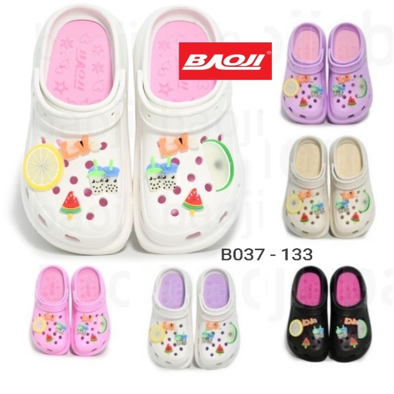 รองเท้าแตะหัวโตรัดส้น Baoji เบาขิ Phylon B037-113 B037-133 Size: 36-40 ...