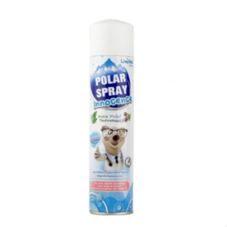 Polar Spray สเปรย์ปรับอากาศ กำจัดเชื้อโรค กลิ่น Innocence กลิ่นแป้งเด็ก 280 ml.
