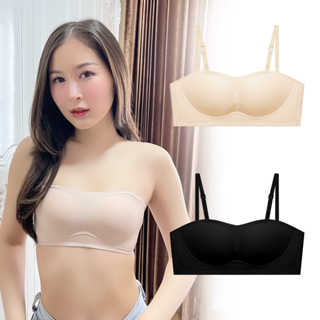 ซื้อ 2 แถม 1!! Naomi Bra บราเกาะอก โครง Jelly เกาะอกเกาะเน่น โดดไม่หลุด EH-UW009 นุ่มกระชับ ใส่สบาย มีสายแถมมาให้ด้วย