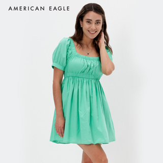 American Eagle Square Neck Mini Dress ชุดเดรส ผู้หญิง มินิ (NWDR 039-7173-300)