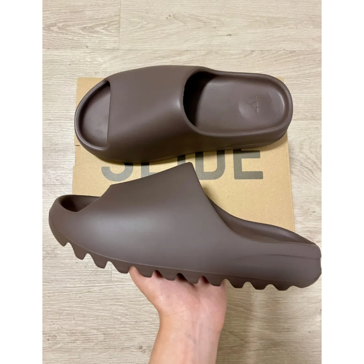 adidas-yeezy-slide-kanye-west-unisex-man-and-women-sandals-resin-soot-ochre-ของแท้-100