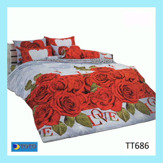 โตโต้ ชุดผ้าปูที่นอน ❤️ ไม่รวม ❤️ ผ้านวม โตโต้ แท้ 💯% ไร้รอยต่อ ทอเต็มผืน หลับเต็มตื่น ชุดเครื่องนอนโตโต้ TT686