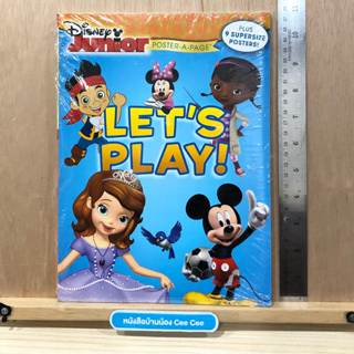 ใหม่ในซีล หนังสือภาษาอังกฤษ ปกอ่อน Disney Junior Lets Play!