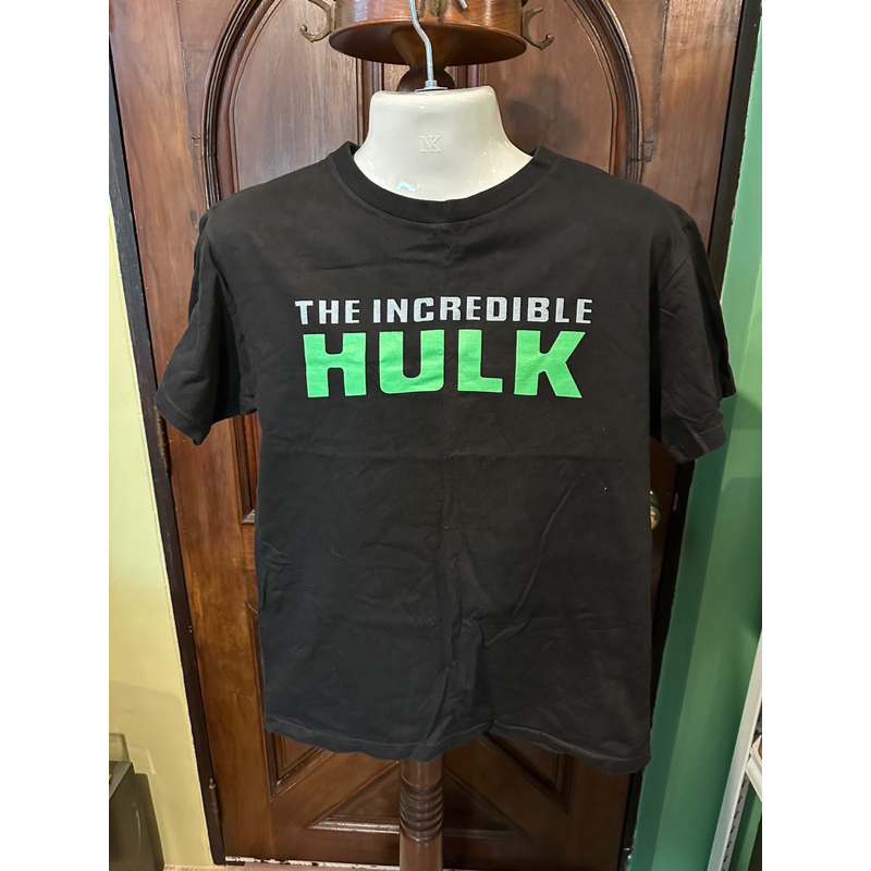 เสื้อยืดจากภาพยนต์-the-incredible-hulk-2008-มือสอง-สภาพดี