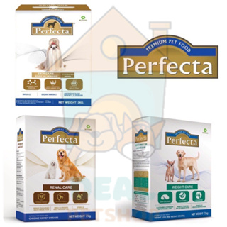 [Dealpetshop] อาหารสุนัข Perfecta 500g - 2กิโลกรัม Skincare (เพอร์เฟคต้าสกินแคร์) RENAL CARE และ Weight Care