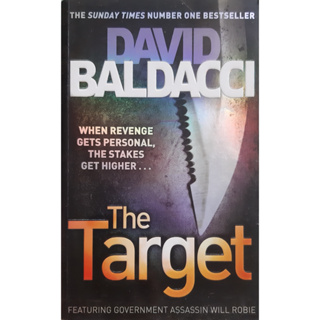 The Target David Baldacci Will Robie #3 Large Print USED หนังสือภาษาอังกฤษ