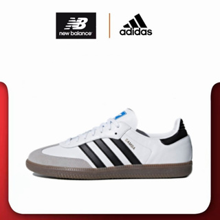 adidas originals Samba OG Black, white and grey  style Running shoes Authentic 100%