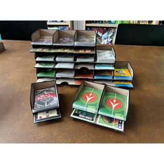 [Laser-Cut]Wooden Card Holder(Double Layers) for Board Game/Card Game-ที่จั่วการ์ดสำหรับบอร์ดเกม/การ์ดเกม(Sleeved Cards)