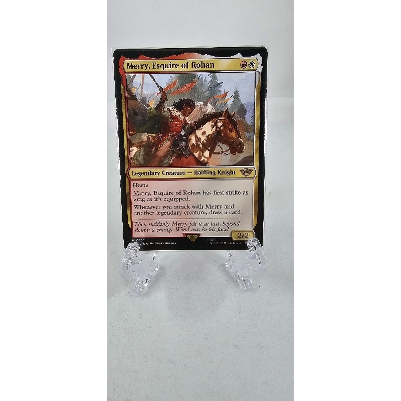 MTG-Magic The Gathering "Merry, Esquire of Rohan R0215" ENG Tales Of The  Middle-Earth | Shopee Thailand