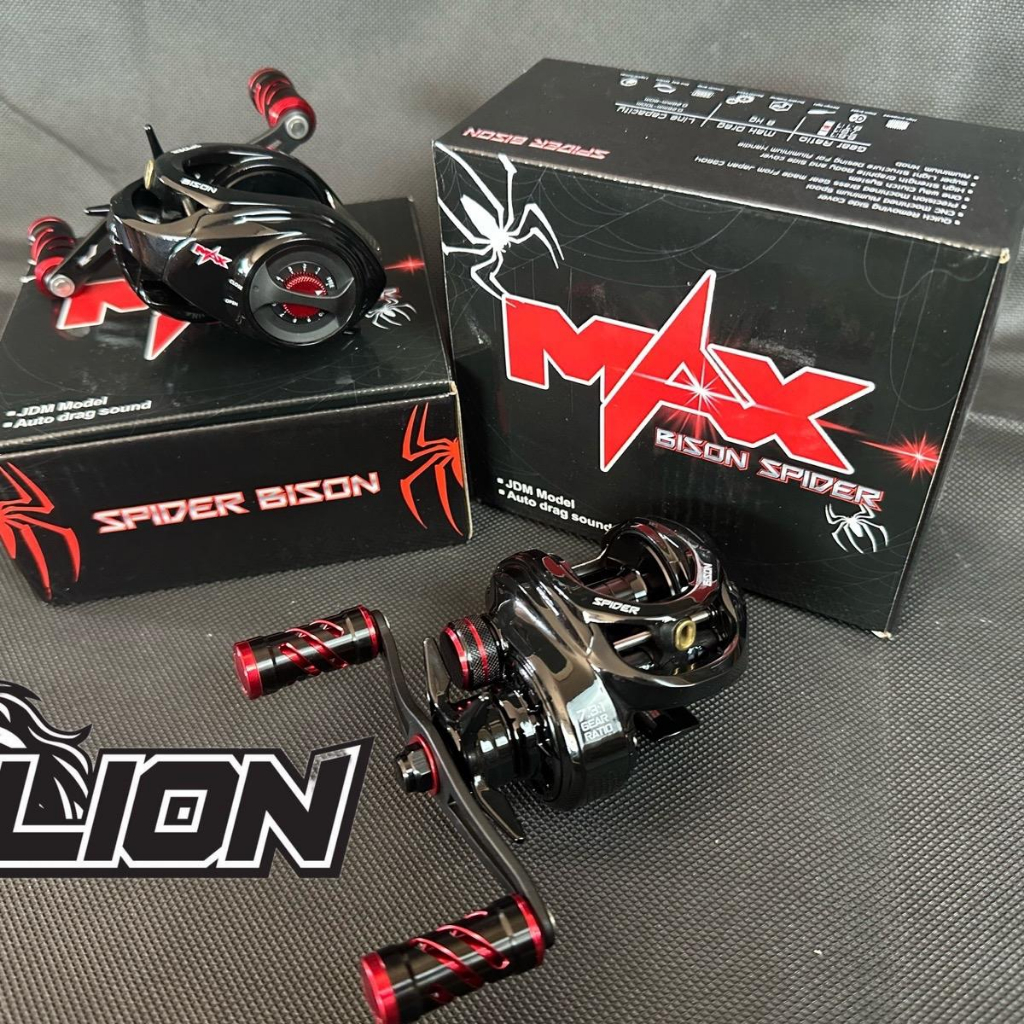 รอกตกปลา-bison-spider-max