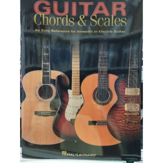 GUITAR CHORDS &amp; SCALES (HAL)073999957334